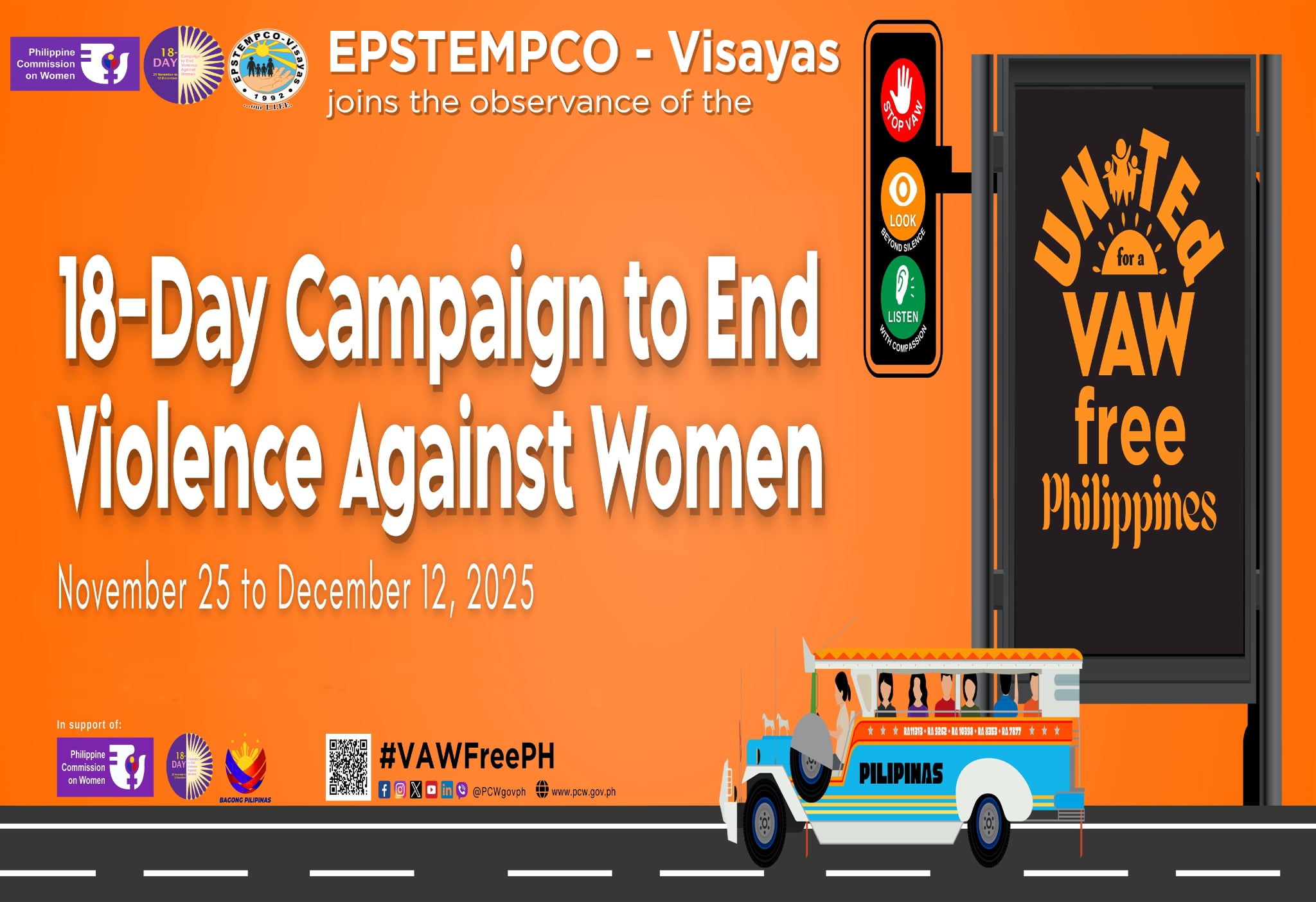 EPSTEMPCO-Visayas GADvocates the journey towards the #VAWCFreePH.